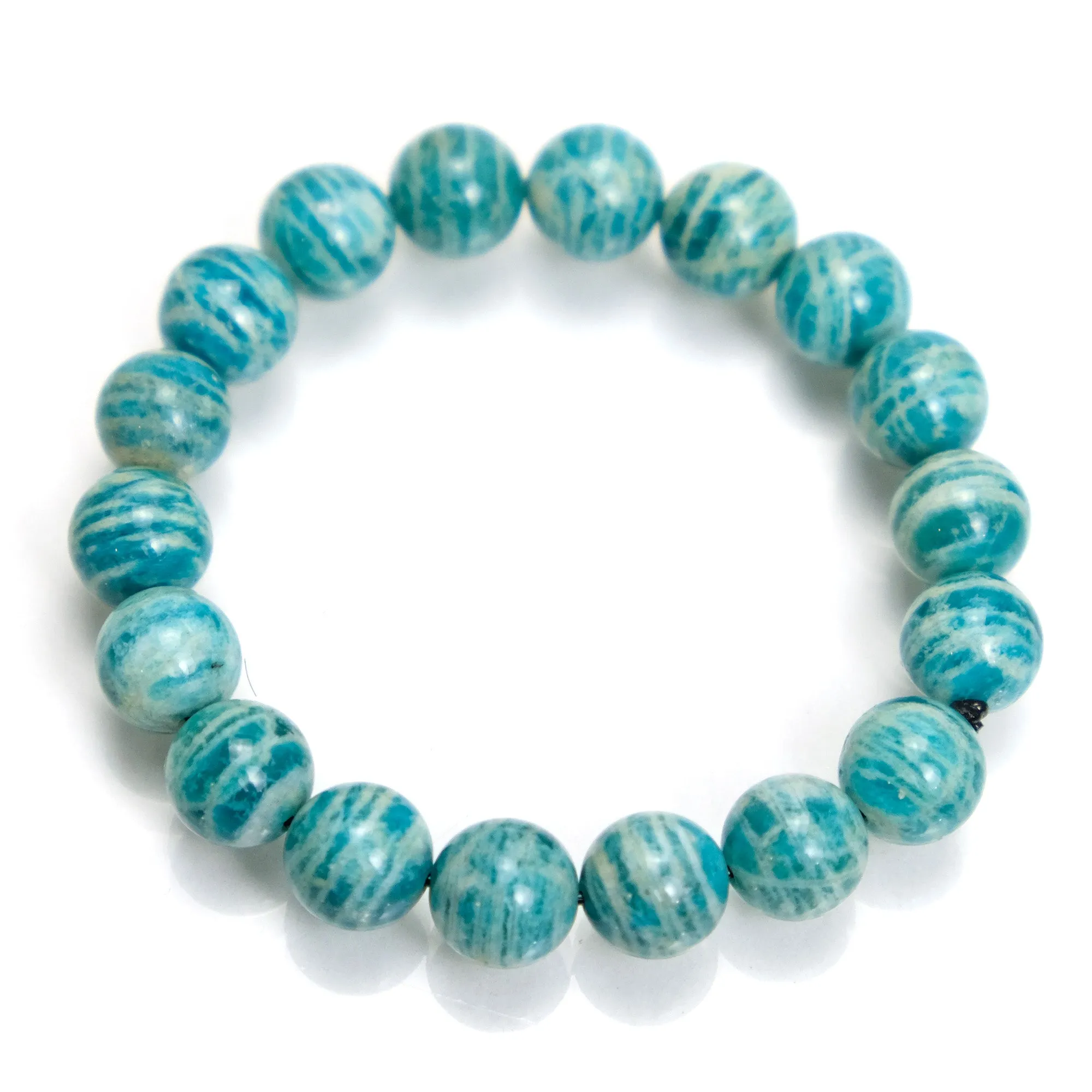 Amazonite 10mm Stretch Bracelet
