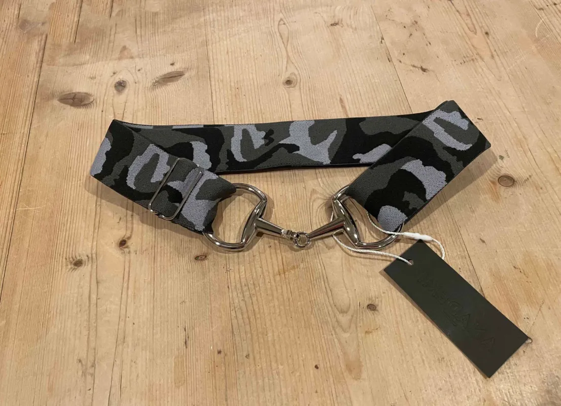 Anademi Bit Stretch Belt - Prints, Stripes, Textures