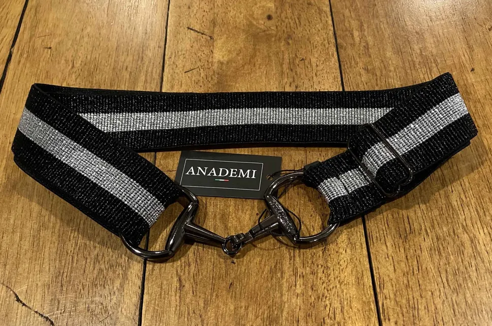 Anademi Bit Stretch Belt - Prints, Stripes, Textures