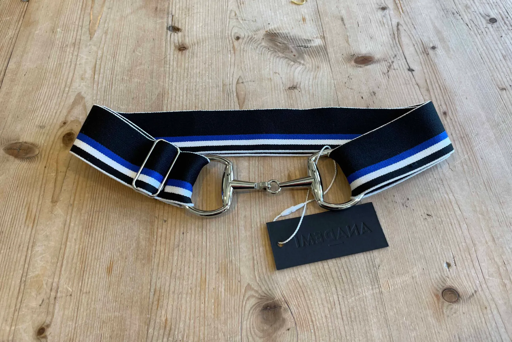Anademi Bit Stretch Belt - Prints, Stripes, Textures