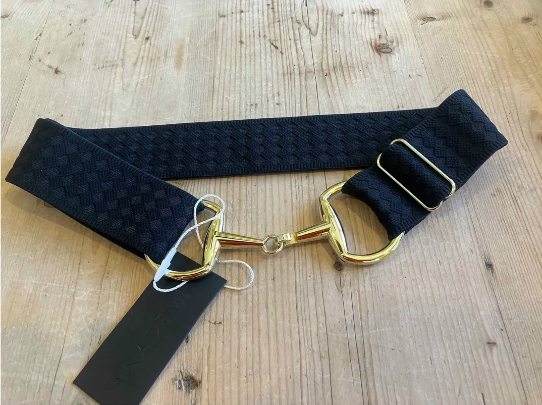 Anademi Bit Stretch Belt - Prints, Stripes, Textures