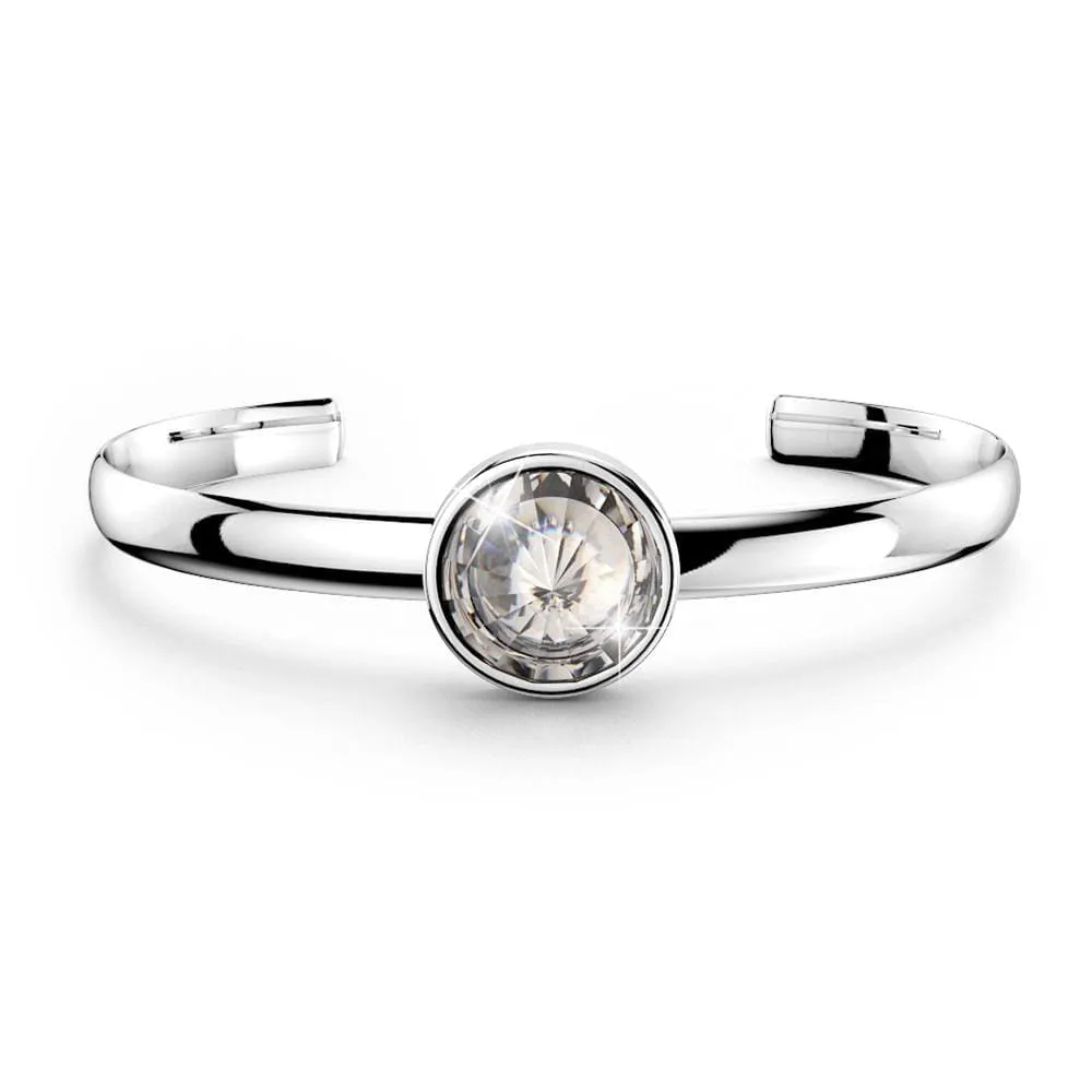 Blair Bangle Embellished With SWAROVSKI Crystals