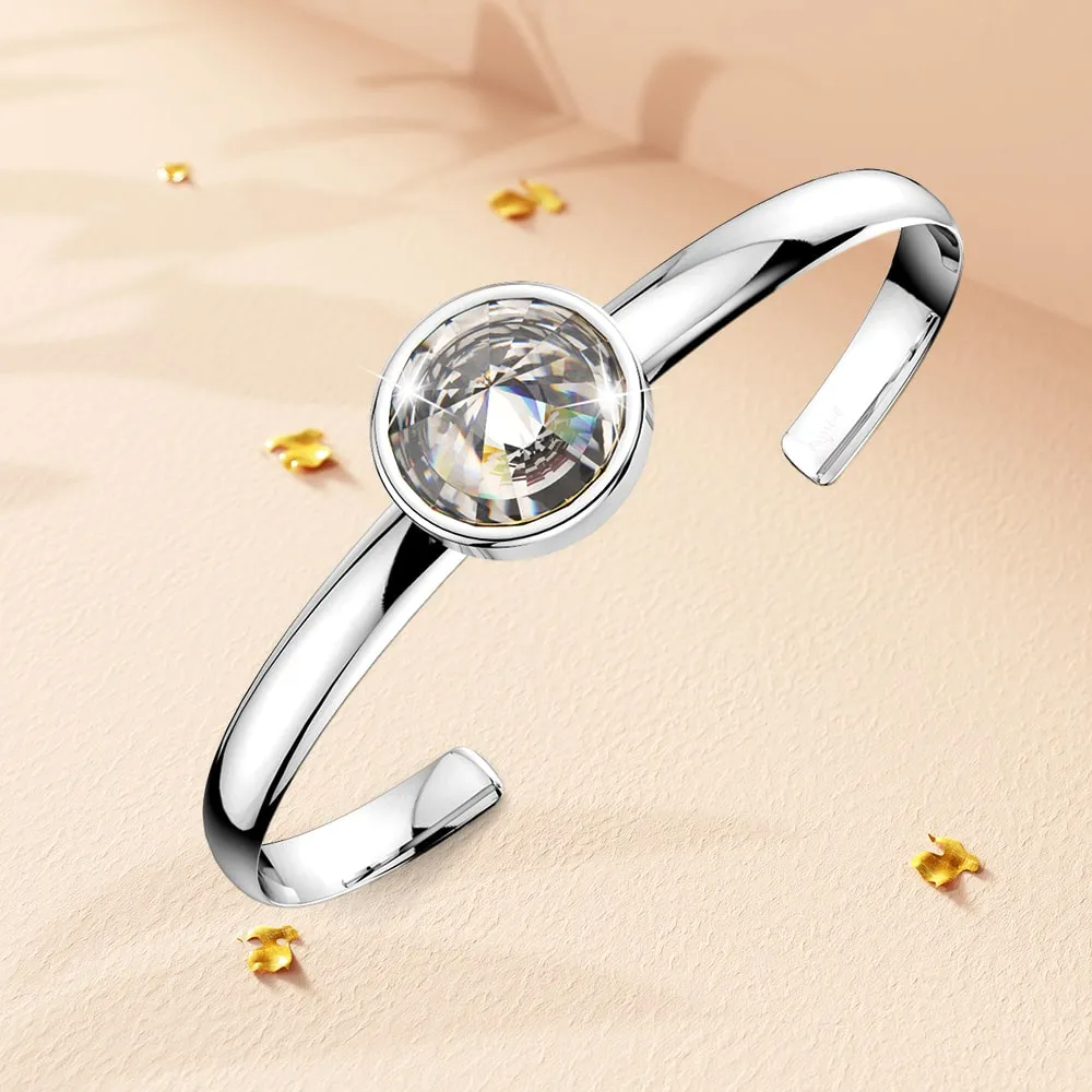 Blair Bangle Embellished With SWAROVSKI Crystals