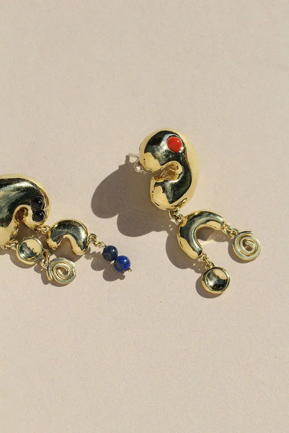 Brass Doodad Dangles