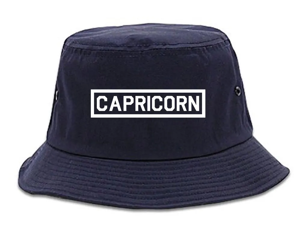 Capricorn Horoscope Sign Mens Bucket Hat