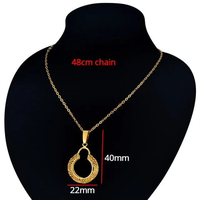 Clavicle Blade Necklace Chain, Stainless Steel 35 5cm