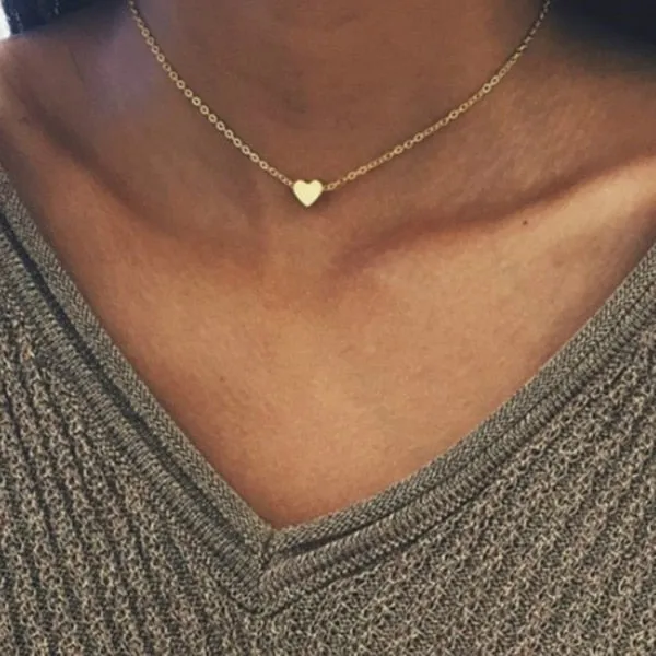 Clavicle Blade Necklace Chain, Stainless Steel 35 5cm