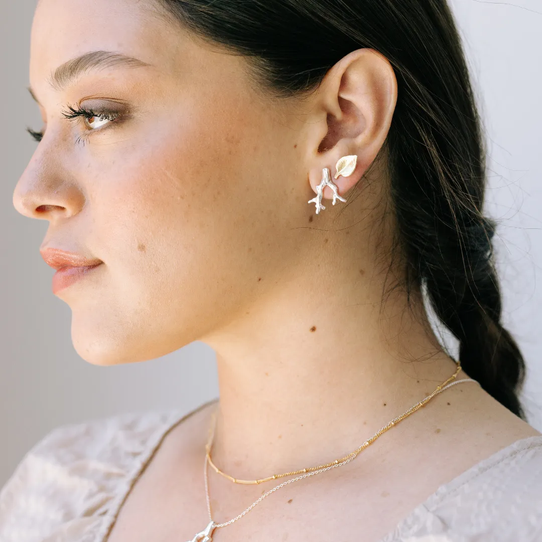 Coral Earrings