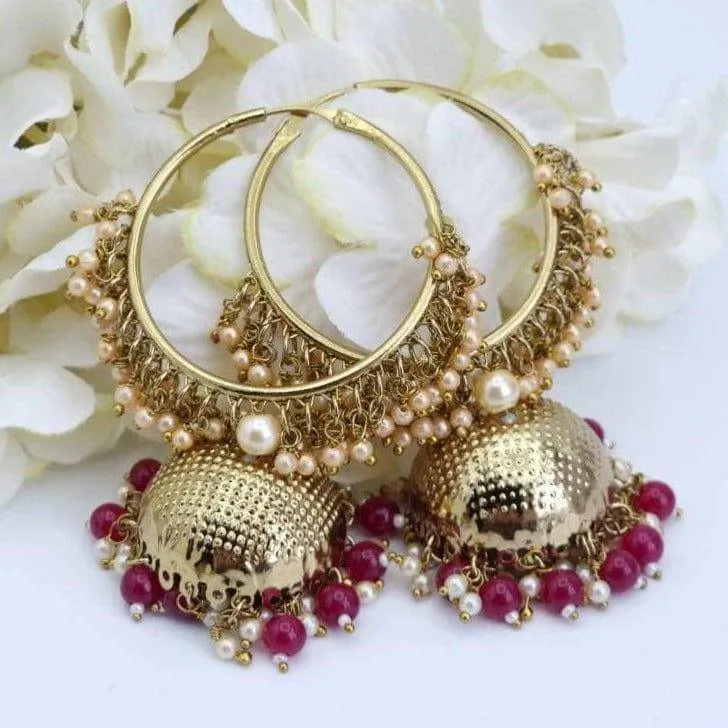Dalia - Bali Jhumki Earrings