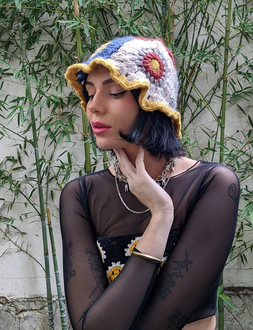 EARTH ANGEL CROCHET HAT
