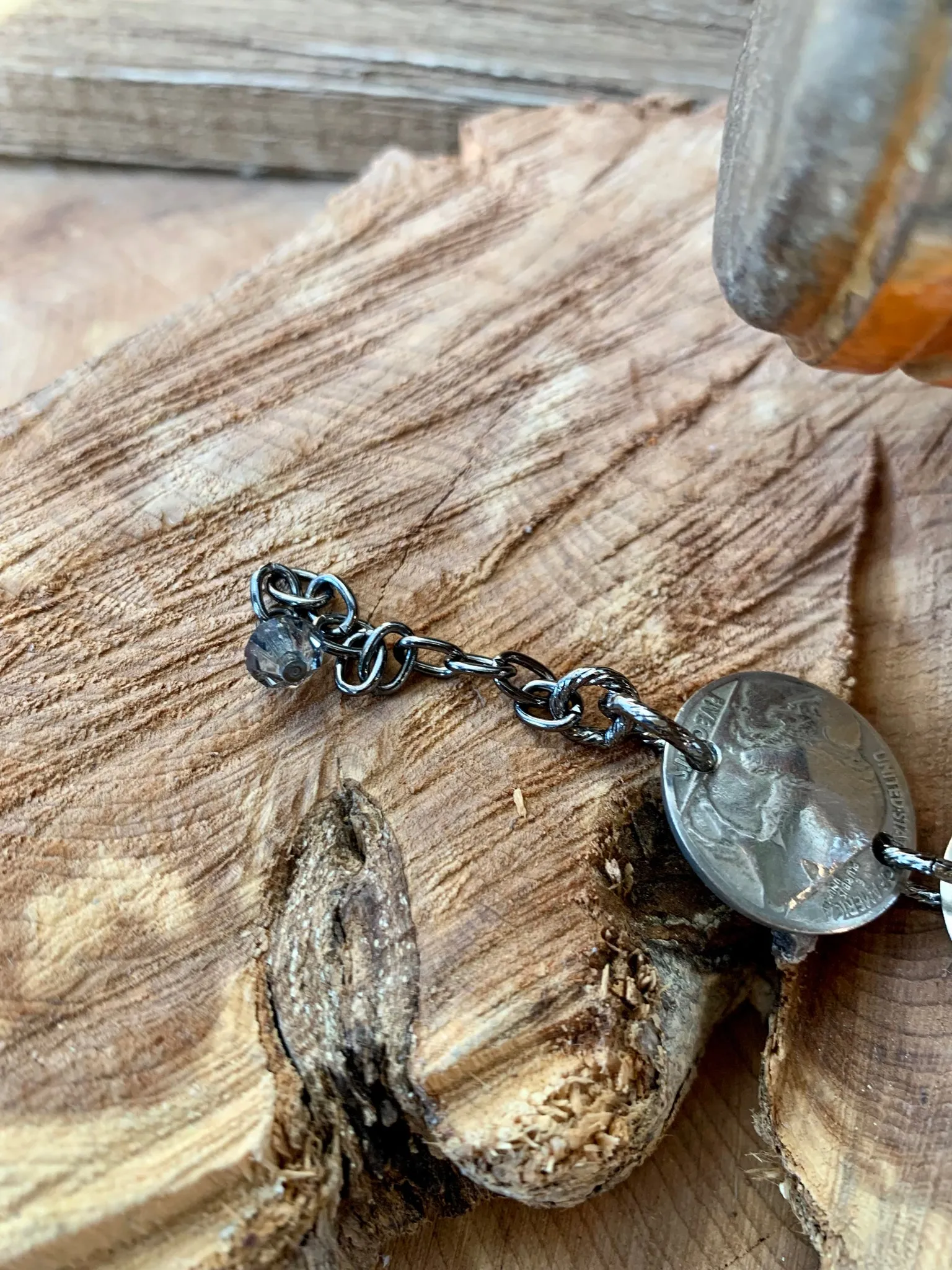Handmade Buffalo Nickel Bracelet