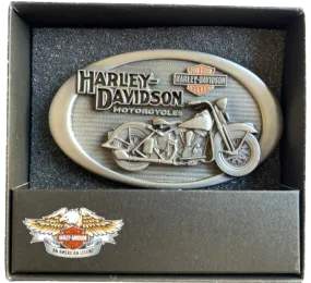 Harley Davidson Antique Bike Belt Buckle