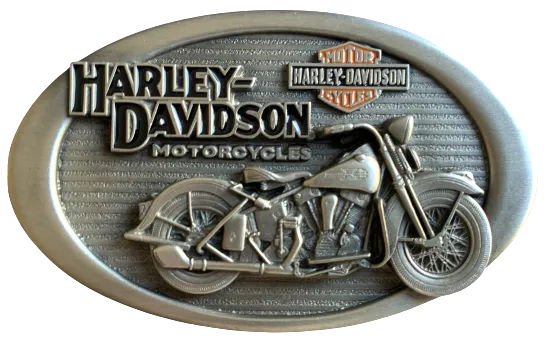 Harley Davidson Antique Bike Belt Buckle