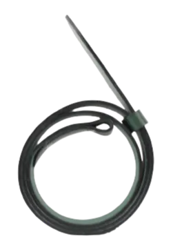 Interchangeable 1 Inch (25mm) Leather Belt Strap in Green Chicago Screws