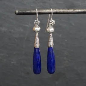 Lapis Lazuli and Granulation Earrings