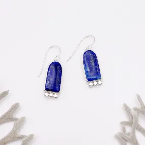 Lapis Lazuli Dangle Earring No. 02
