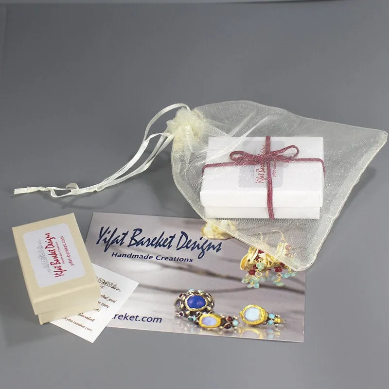 Lapis Lazuli Goddess Earrings