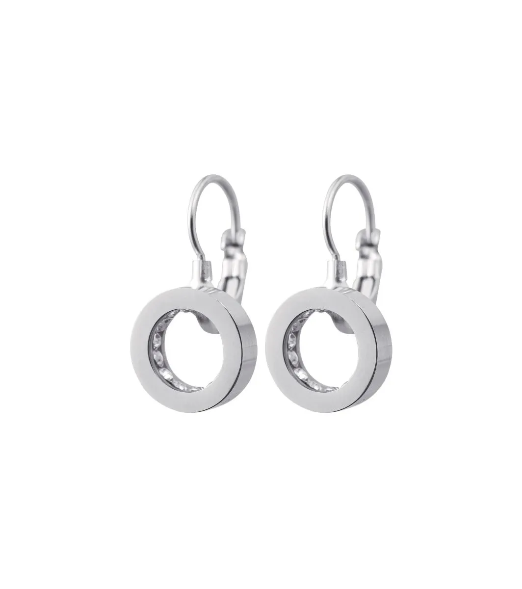 Monaco Earrings French Hook Steel