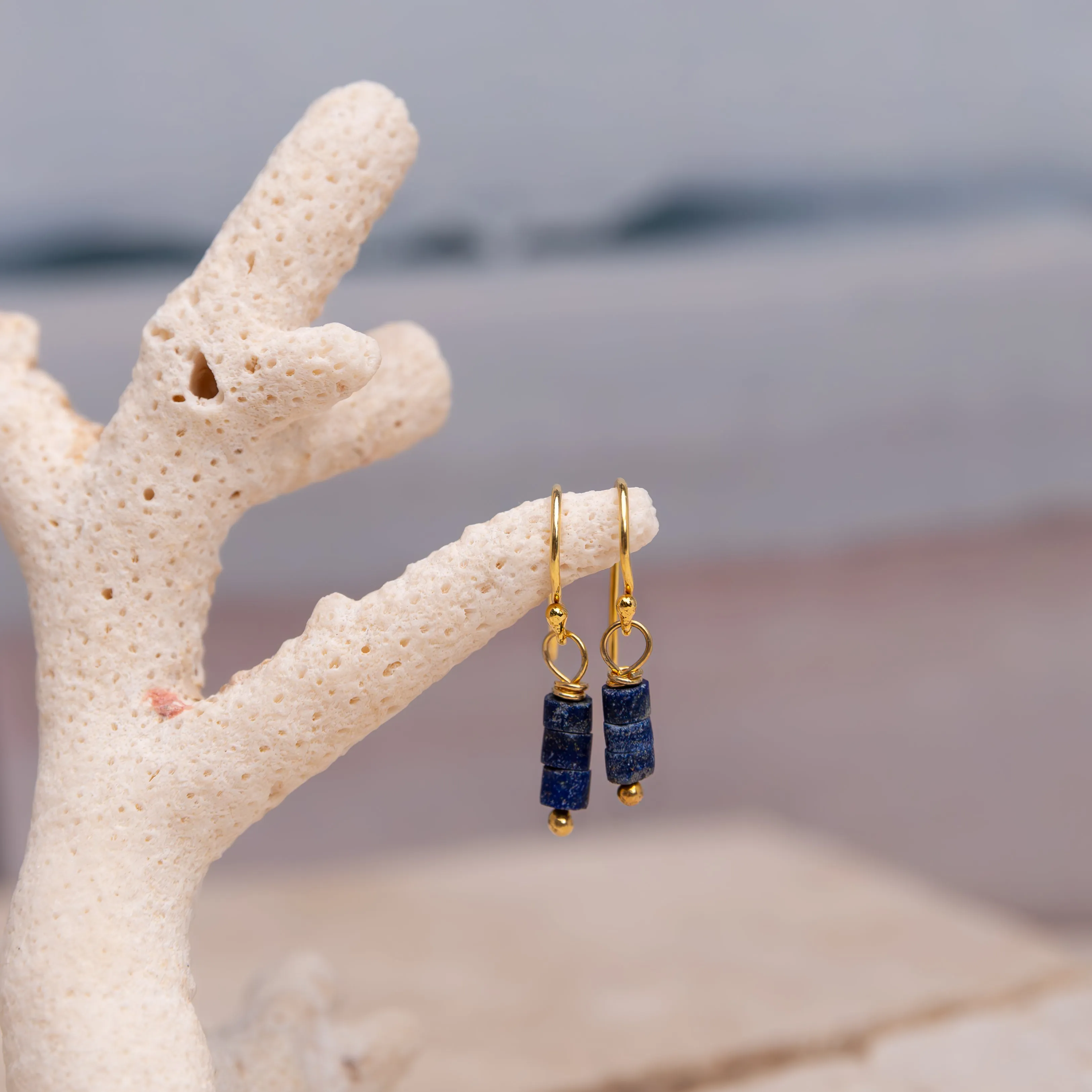 Nile Drops with Lapis Lazuli