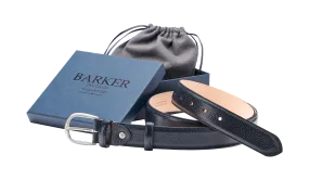 Plain Belt - Navy Grain