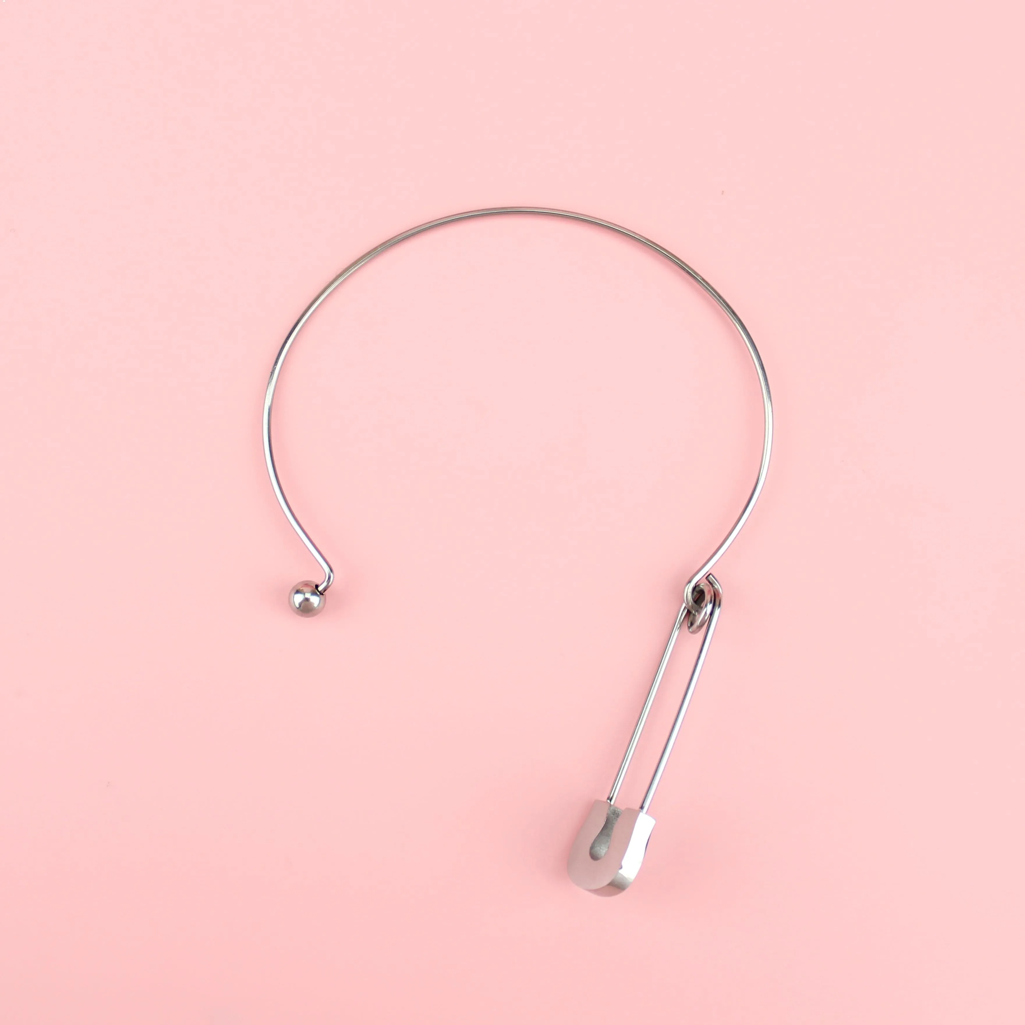 Safety Pin Bangle