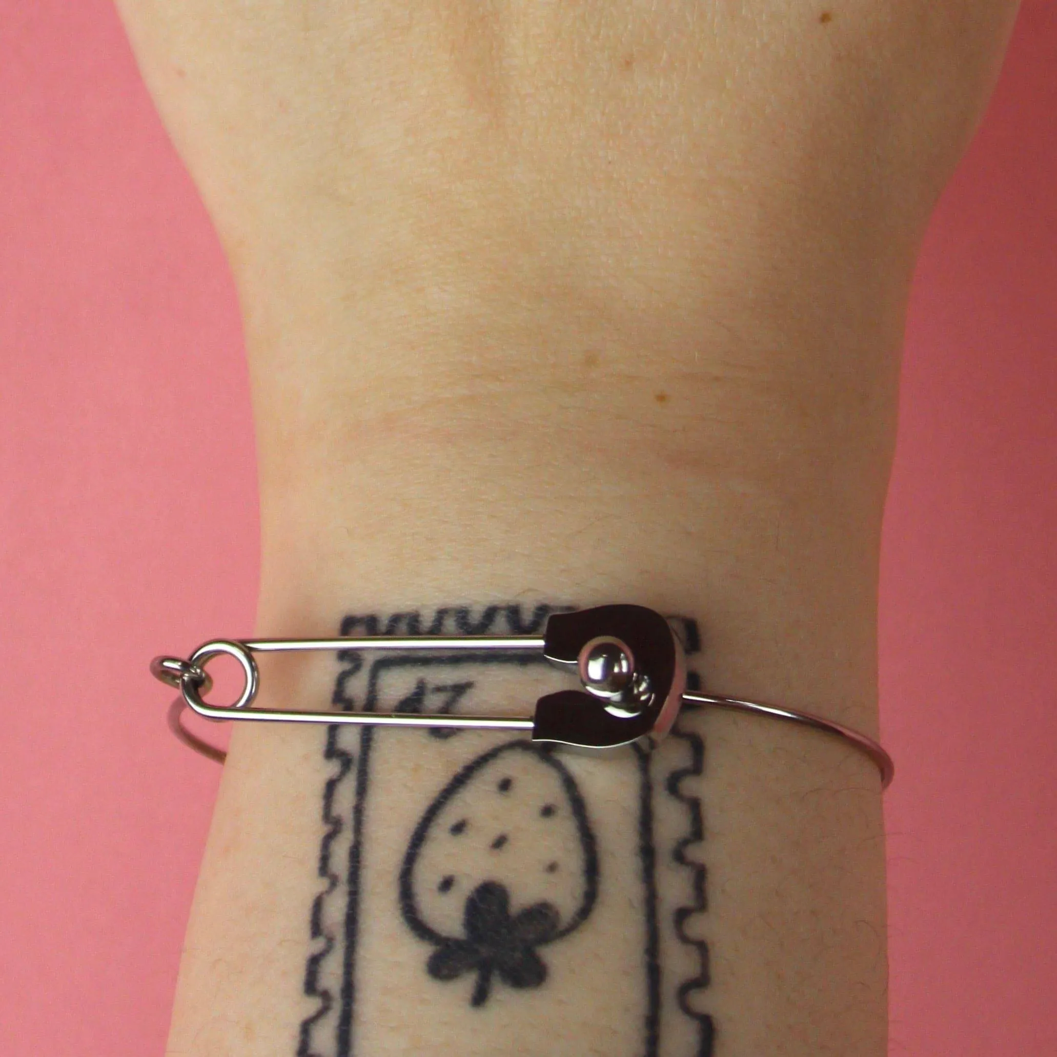 Safety Pin Bangle