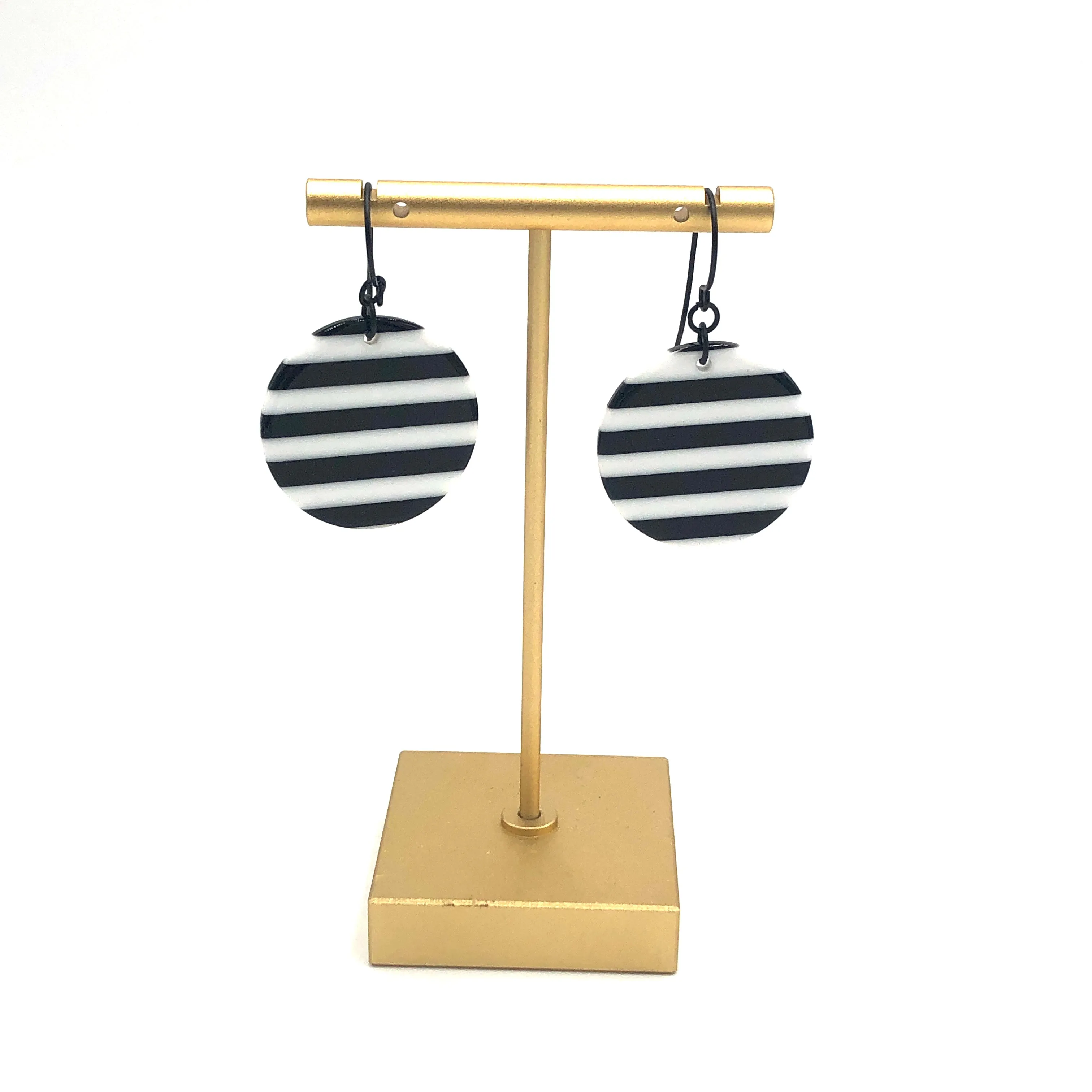 Skatr Grl Circle Earrings