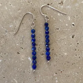 Sterling Silver Lapis Lazuli Earrings