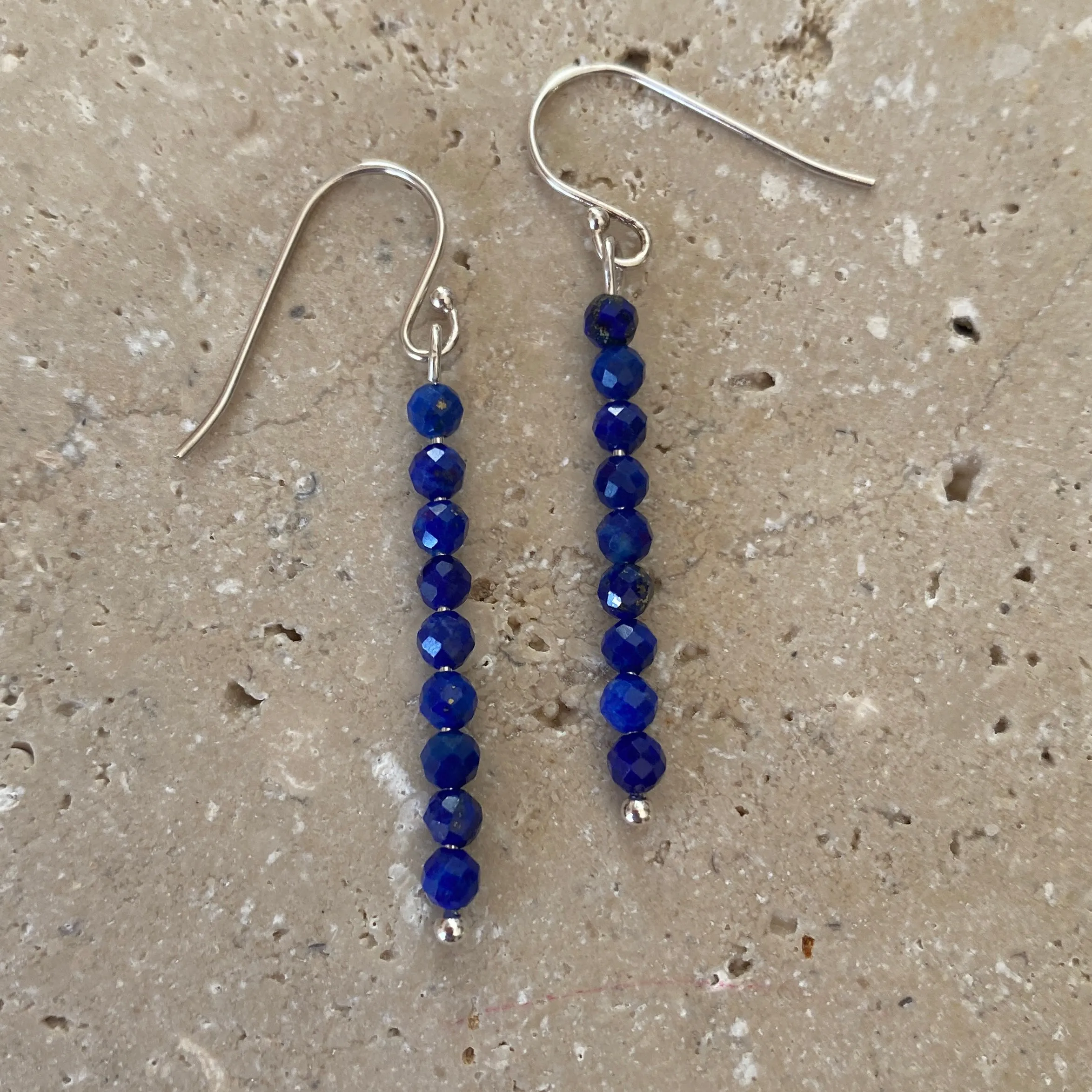 Sterling Silver Lapis Lazuli Earrings