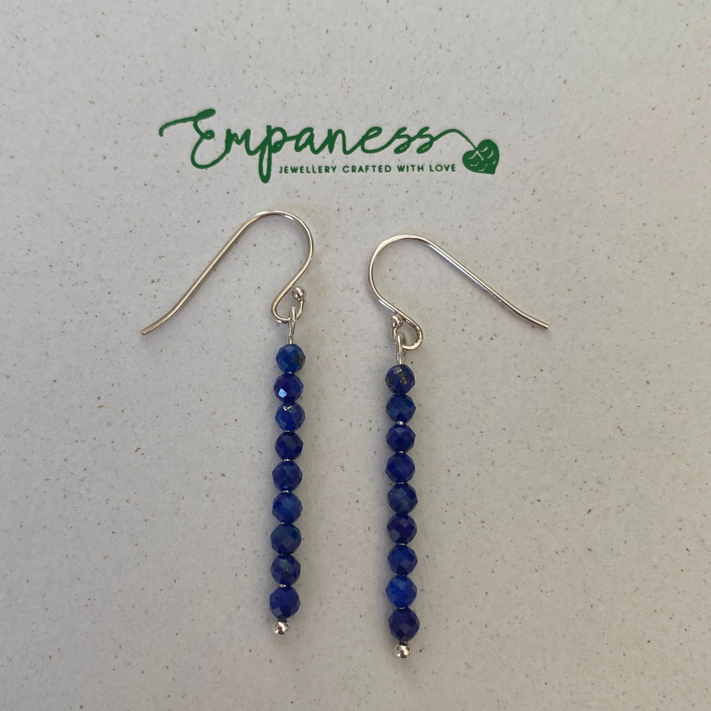 Sterling Silver Lapis Lazuli Earrings