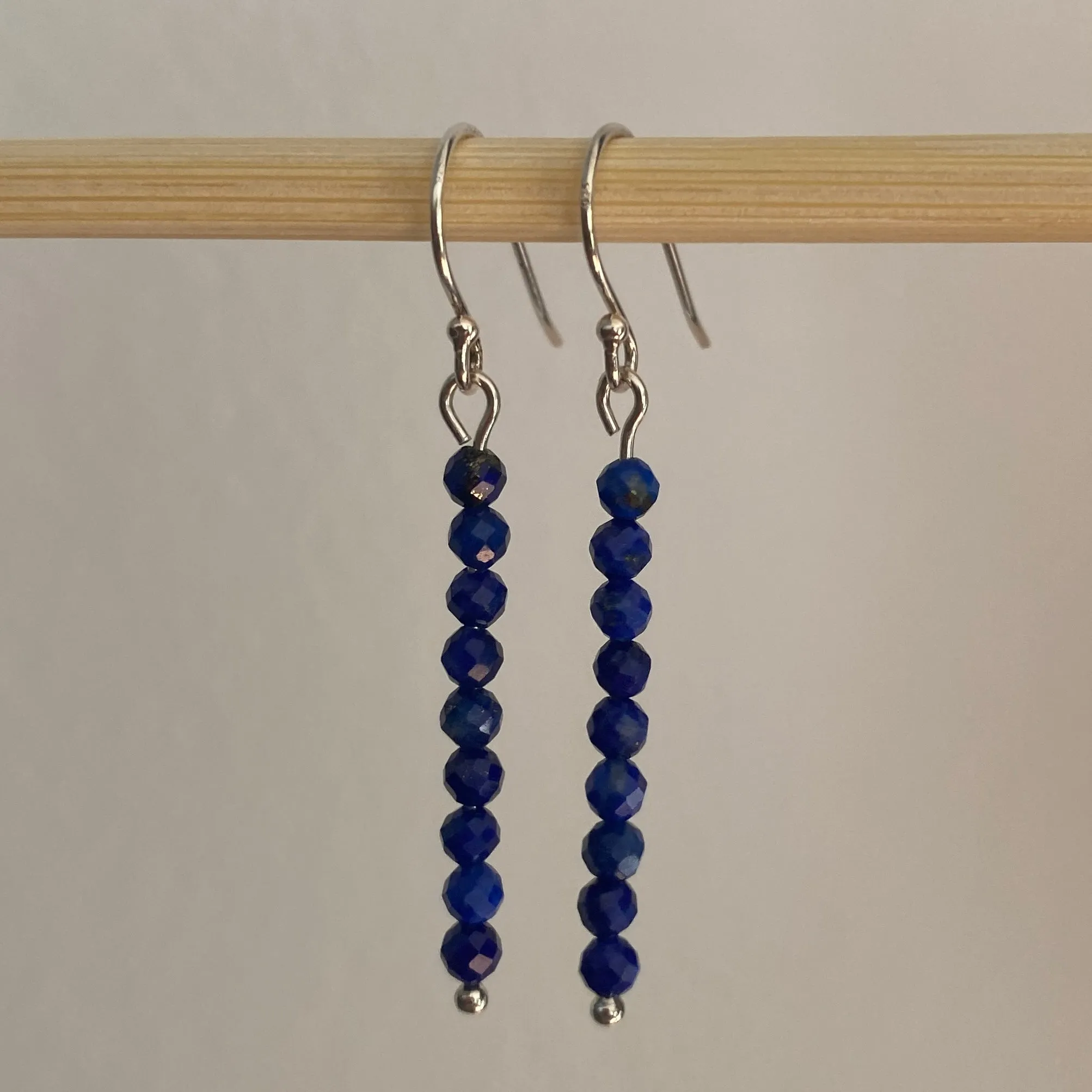Sterling Silver Lapis Lazuli Earrings