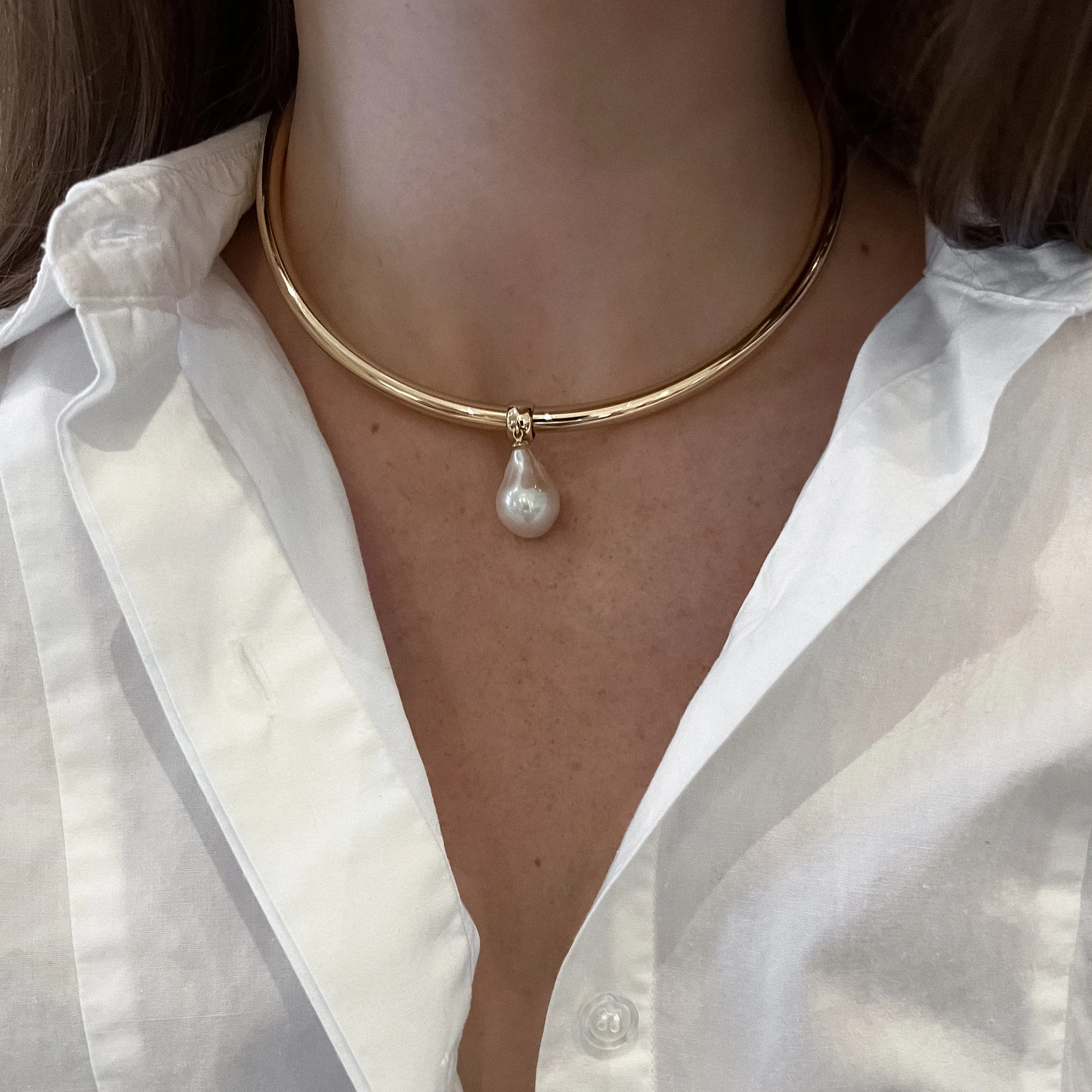 Talia Pearl Bail Charm